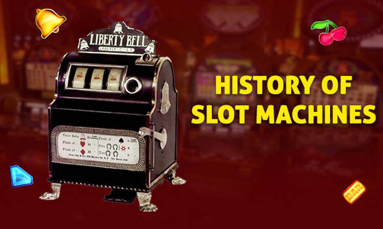 The history of the very first slot machines in the casino